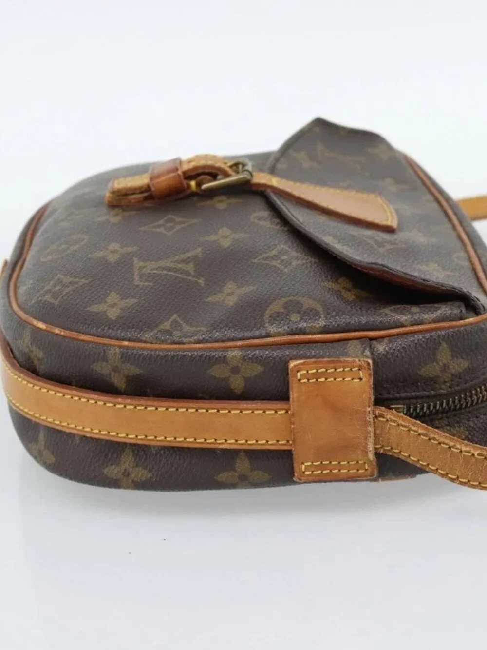 LOUIS VUITTON Monogram Jeune Fille MM Shoulder Bag M51226 LV Auth 186584